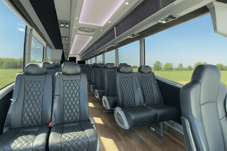 coach bus in Redmond