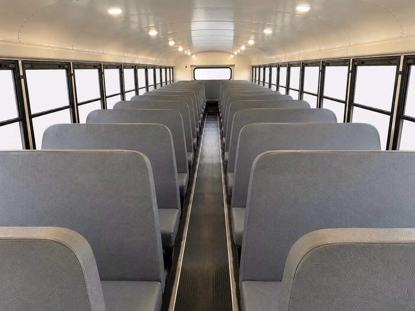 school bus interior