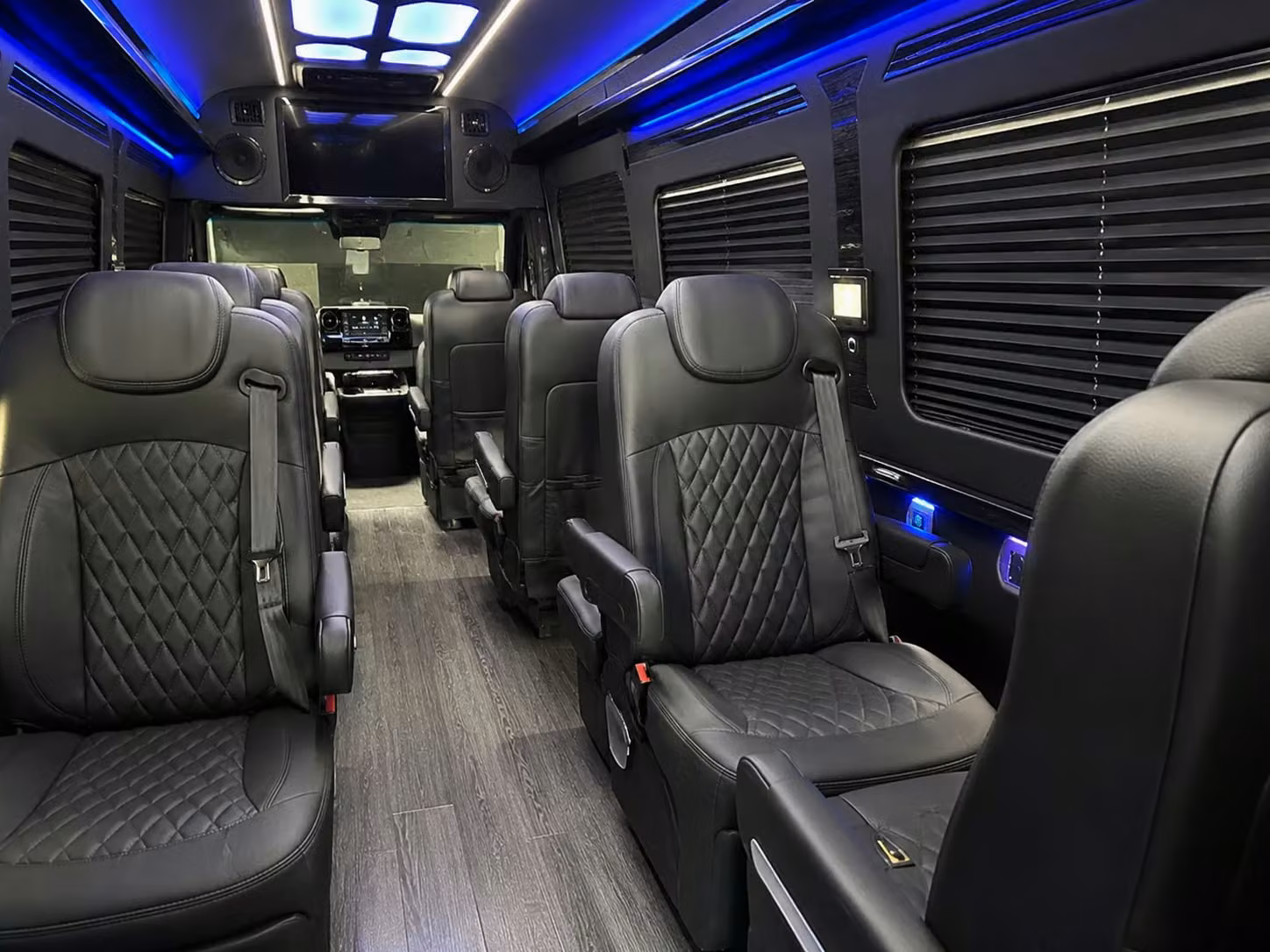 sprinter van with driver interior